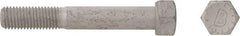 Bowmalloy - 7/8-14, 5" Long Hex Head Cap Screw - Partially Threaded, Grade 9 Alloy Steel, Bowma-Guard Finish, 1-5/16" Hex - Apex Tool & Supply