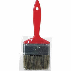 Rubberset - 3" Flat Hog Chip Brush - Wood Beavertail Handle - Apex Tool & Supply