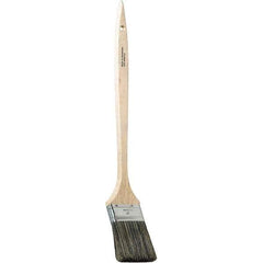 Bestt-Liebco - 16" Angled Hog Bent Radiator Brush - Wood Bent Radiator Handle - Apex Tool & Supply