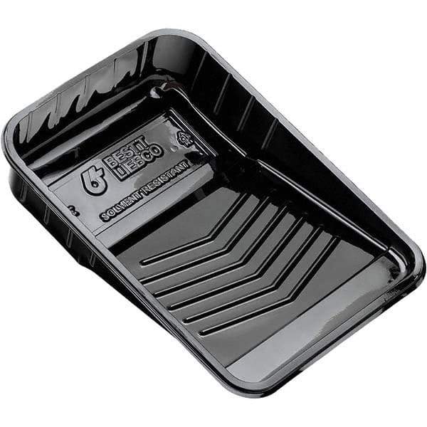 Bestt-Liebco - 9" Roller Compatible Paint Tray Liner - 2 Qt Capacity, 9" Wide, Plastic - Apex Tool & Supply