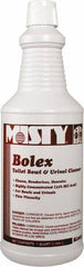 Misty - 32 oz Bottle Liquid Toilet Bowl Cleaner - Wintergreen Scent, Nonacidic, Toilets - Apex Tool & Supply