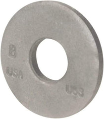 Bowmalloy - 1/4" Screw, Grade 9 Steel SAE Flat Washer - 9/32" ID x 5/8" OD, 5/64" Thick, Bowma-Guard Finish - Apex Tool & Supply