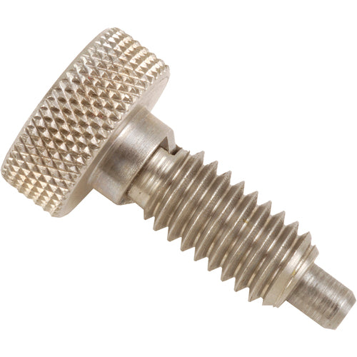 1/4-20 SS KNURLED KNB PLGR NON LOCK - Apex Tool & Supply