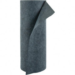 PRO-SAFE - 36 Gal Capacity per Package, Universal Roll - 150' Long x 3' Wide, Gray, Polypropylene - Apex Tool & Supply