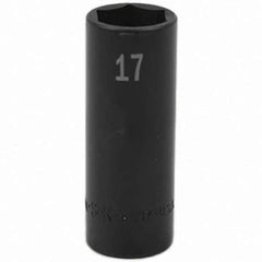 SK - Impact Socket - 3/8"DR 17MM DEEP IMPACT SOCKET - Apex Tool & Supply