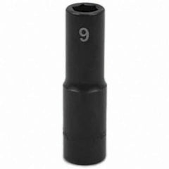 SK - Impact Socket - 3/8"DR 9MM DEEP IMPACT SOCKET - Apex Tool & Supply