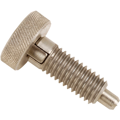 1/4-20 SS KNURLED KNB PLGR LOCK - Apex Tool & Supply