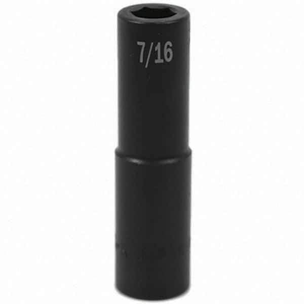 SK - Impact Socket - 1/2"DR 7/16" DEEP IMPACT SOCKET - Apex Tool & Supply
