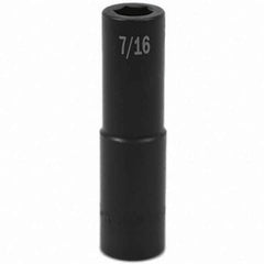SK - Impact Socket - 1/2"DR 7/16" DEEP IMPACT SOCKET - Apex Tool & Supply