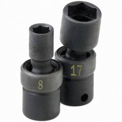 SK - Impact Socket - 1/4"DR 14MM SWIVEL IMPACT SOCKET - Apex Tool & Supply