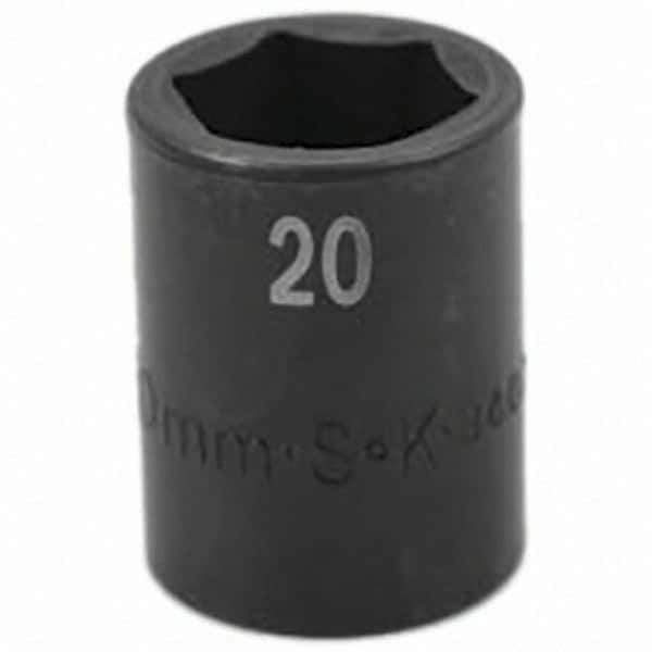SK - Impact Socket - 1/2"DR 20MM IMPACT SOCKET - Apex Tool & Supply