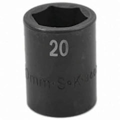 SK - Impact Socket - 1/2"DR 20MM IMPACT SOCKET - Apex Tool & Supply