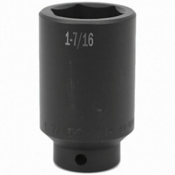 SK - Impact Socket - 1/2"DR 1-7/16" DEEP IMPACT SOCKET - Apex Tool & Supply