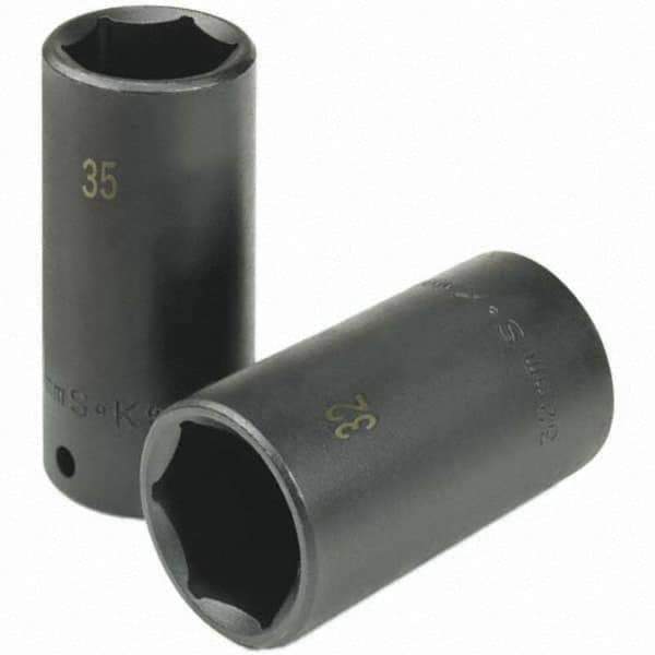 SK - Impact Socket - 1/2"DR 26MM DEEP IMPACT SOCKET - Apex Tool & Supply