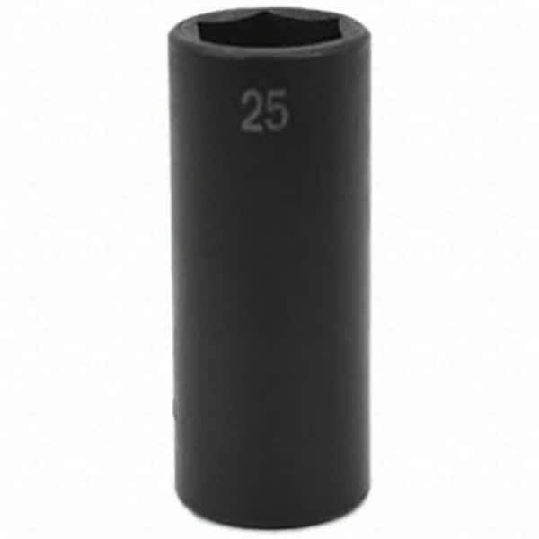 SK - Impact Socket - 1/2"DR 25MM DEEP IMPACT SOCKET - Apex Tool & Supply