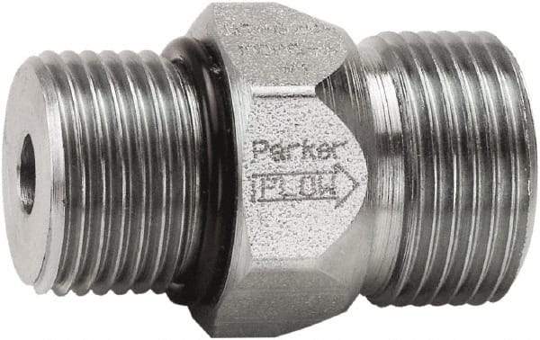Parker - 15 GPM 7/8-14 Inlet Steel Hydraulic Control Valve - 5,000 psi, 1.06" Wide x 1-3/4" Long - Apex Tool & Supply