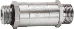 Parker - 65 GPM 1-1/16-12 Inlet Steel Hydraulic Control Valve - 3,000 psi, 1.38" Wide x 2-3/4" Long - Apex Tool & Supply