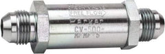 Parker - 13 GPM 9/16-18 Inlet Steel Hydraulic Control Valve - 3,000 psi, 0.81" Wide x 1-3/4" Long - Apex Tool & Supply