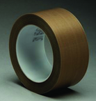 List 5451 4" x 36 yds PTFE Glass Cloth Tape - Brown - Apex Tool & Supply