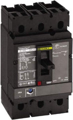 Square D - 225 Amp, 250 VDC, 600 VAC, 3 Pole, Panel Mount Molded Case Circuit Breaker - Thermal Magnetic Trip, Multiple Breaking Capacity Ratings, 3/0 AWG - Apex Tool & Supply
