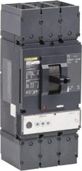 Square D - 400 Amp, 600 VAC, 3 Pole, Panel Mount Molded Case Circuit Breaker - Electronic Trip, Multiple Breaking Capacity Ratings, 2 AWG - Apex Tool & Supply