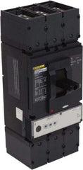 Square D - 400 Amp, 600 VAC, 3 Pole, Panel Mount Molded Case Circuit Breaker - Electronic Trip, Multiple Breaking Capacity Ratings, 2 AWG - Apex Tool & Supply