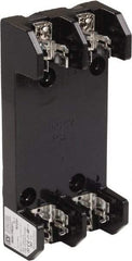 Square D - 2 Pole, 600 Volt, 30 Amp, Surface Mount Fuse Holder - Compatible with H Class Fuse - Apex Tool & Supply
