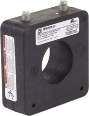 Square D - 100 Amp AC Input, 5 Amp AC Output, Panel Meter Donut Current Transformer - Screw Terminal - Apex Tool & Supply