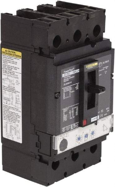 Square D - 250 Amp, 600 VAC, 3 Pole, Panel Mount Molded Case Circuit Breaker - Electronic Trip, Multiple Breaking Capacity Ratings, 3/0 AWG - Apex Tool & Supply