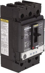 Square D - 250 Amp, 600 VAC, 3 Pole, Panel Mount Molded Case Circuit Breaker - Electronic Trip, Multiple Breaking Capacity Ratings, 3/0 AWG - Apex Tool & Supply