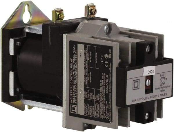 Square D - 2NO, 600 VAC Control Relay - Panel Mount - Apex Tool & Supply