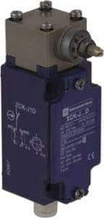 Telemecanique Sensors - DP, NC/NO, 240 VAC, 5-Pin M12 Male Terminal, Roller Lever Actuator, General Purpose Limit Switch - IP66 IPR Rating - Apex Tool & Supply