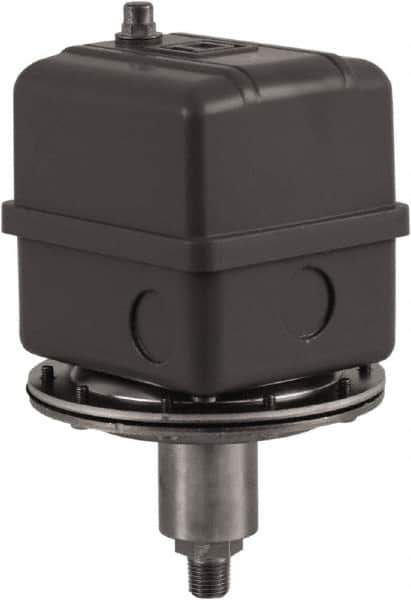 Square D - 1 NEMA Rated, DPST, 3 inHg to 8 inHg, Vacuum Switch Pressure and Level Switch - Adjustable Pressure, 480 VAC, Screw Terminal - Apex Tool & Supply