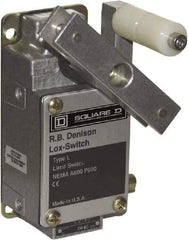 Square D - NO/NC Configuration, 500 Volt, 10 Amp, Aluminum Cable Safety Limit Switch - 2-1/4 Inch Wide x 3.41 Inch Deep x 4.95 Inch High, IP67 Ingress Rating - Apex Tool & Supply