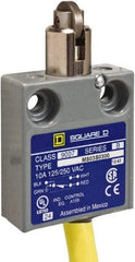 Square D - SPDT, NC/NO, 240 VAC, Prewired Terminal, Roller Plunger Actuator, General Purpose Limit Switch - 1, 2, 4, 6, 6P NEMA Rating, IP67 IPR Rating, 80 Ounce Operating Force - Apex Tool & Supply