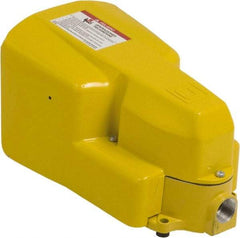 Square D - 2 Treadles, 5 Amp, Momentary (MO), SPDT, Electric Foot Switch - 13, 2 & 4 NEMA Rated, 11-1/2" Long x 6.8" Wide x 6-1/2" High - Apex Tool & Supply