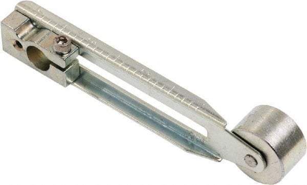 Square D - 0.88-4 Inch Long, Steel Body, Limit Switch Lever Arm - Iron Roller, For Use with Limit Switches - Apex Tool & Supply