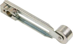 Square D - 0.88-4 Inch Long, Steel Body, Limit Switch Lever Arm - Iron Roller, For Use with Limit Switches - Apex Tool & Supply