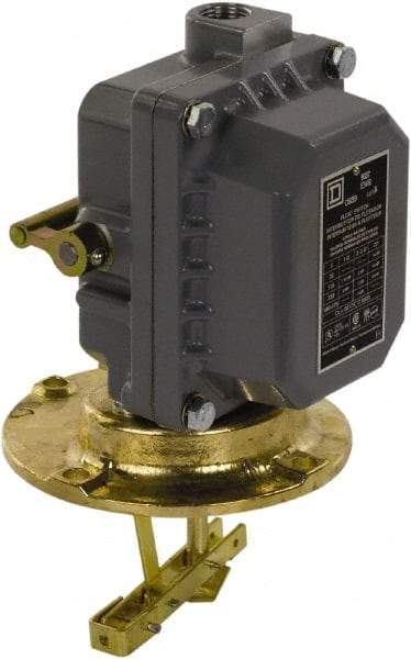 Square D - 4 NEMA Rated, DPST, Float Switch Pressure and Level Switch - 575 VAC, Line-Load-Load-Line Terminal - Apex Tool & Supply