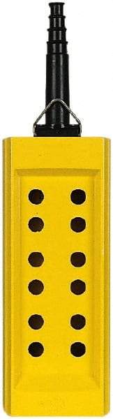 Square D - 12 Hole, Glass Reinforced Polyester Pushbutton Switch Enclosure - Apex Tool & Supply