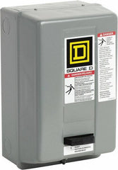 Square D - 208 Coil VAC at 60 Hz, 18 Amp, Nonreversible Enclosed Enclosure NEMA Motor Starter - 3 hp at 1 Phase, 1 Enclosure Rating - Apex Tool & Supply