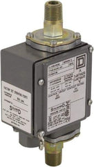 Square D - 4, 13 and 4X NEMA Rated, DPDT, 175 psi, Electromechanical Pressure and Level Switch - Adjustable Pressure, 120 VAC at 6 Amp, 125 VDC at 0.22 Amp, 240 VAC at 3 Amp, 250 VDC at 0.11 Amp, 1/4 Inch Connector, Screw Terminal, For Use with 9012G - Apex Tool & Supply