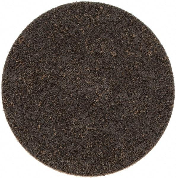 Merit Abrasives - 8" Diam, 50 Grit, Aluminum Oxide Hook & Loop Disc - Coarse Grade, Nonwoven, - Apex Tool & Supply