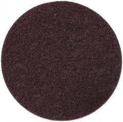 Merit Abrasives - 8" Diam, 80 Grit, Aluminum Oxide Hook & Loop Disc - Medium Grade, Nonwoven, - Apex Tool & Supply