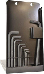 Bondhus - 10 Piece L-Key Ball End Hex Key Set - Hex Range 1.5 to 12mm, 13" OAL, Protanium High Torque Steel - Apex Tool & Supply