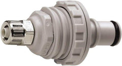 CPC Colder Products - 1/4" Nominal Flow, Male, Nonspill Quick Disconnect Coupling - 120 Max psi, 32 to 160°F, Polypropylene Coupling - Apex Tool & Supply