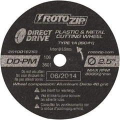 Rotozip - Rotary Cut-Off Wheel - Apex Tool & Supply