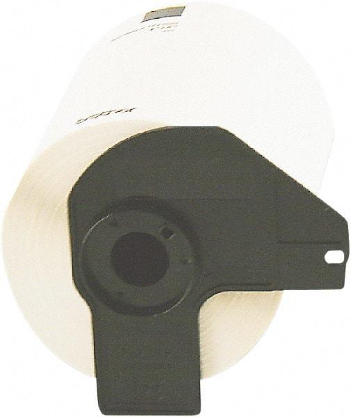 Brother - 6" Wide x 6" Long, White Paper Shipping Label - For Label Maker - Apex Tool & Supply