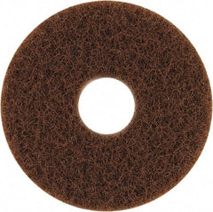 Oreck - Scrubbing Pad - 12" Machine, Brown Pad, Abrasive - Apex Tool & Supply