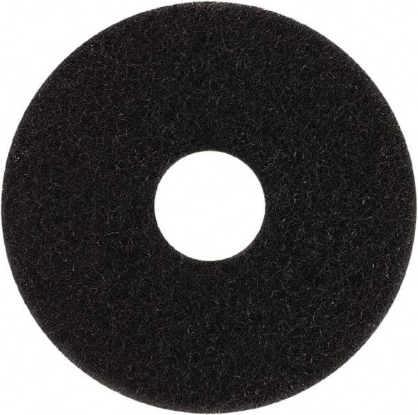Oreck - Scrubbing Pad - 12" Machine, Black Pad, Abrasive - Apex Tool & Supply